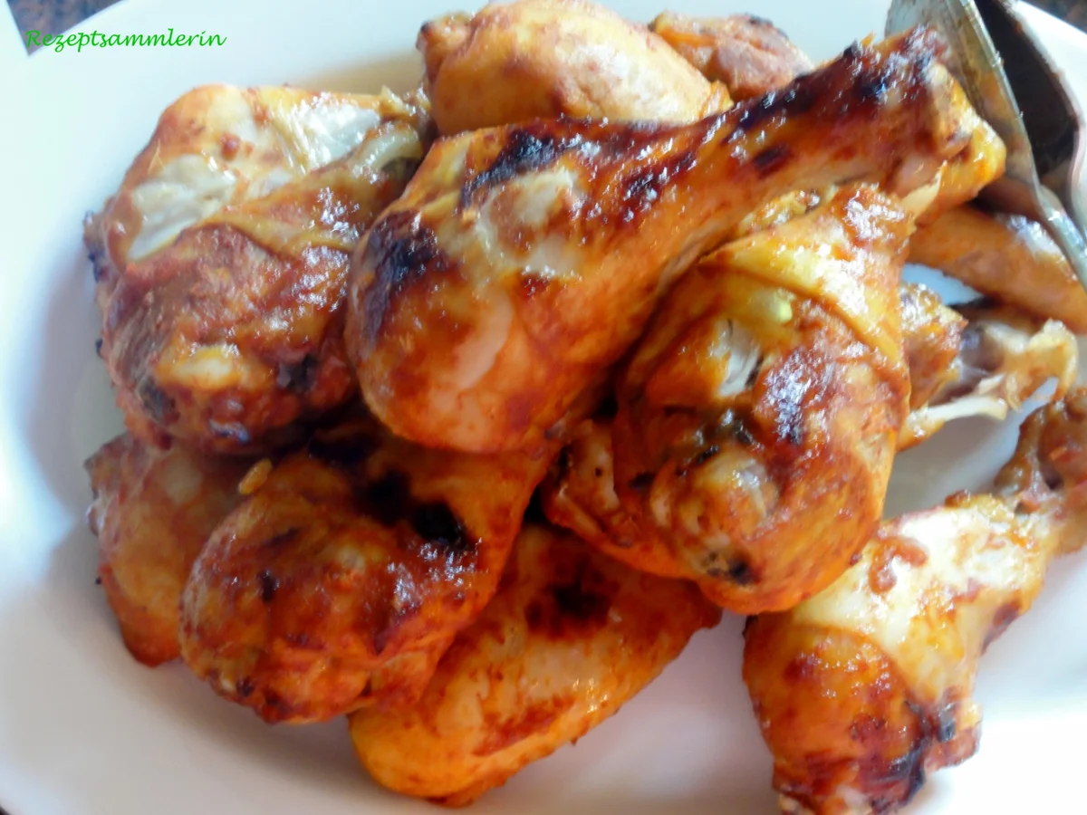 Geflügel: Würzige Gockelschenkel - Rezept - Bild Nr. 2888