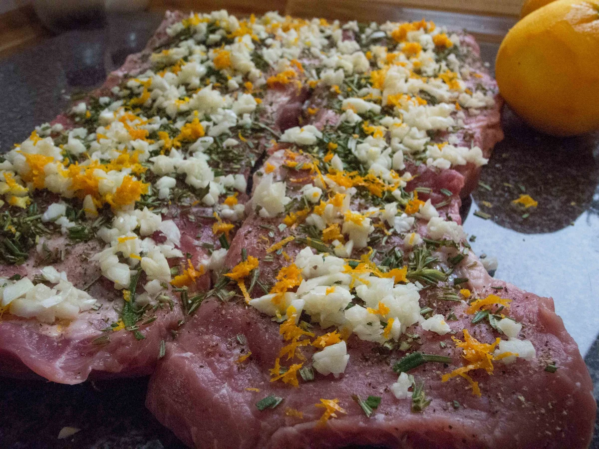 "Porchetta" mit Gemüse und Pappardelle - Rezept - Bild Nr. 7