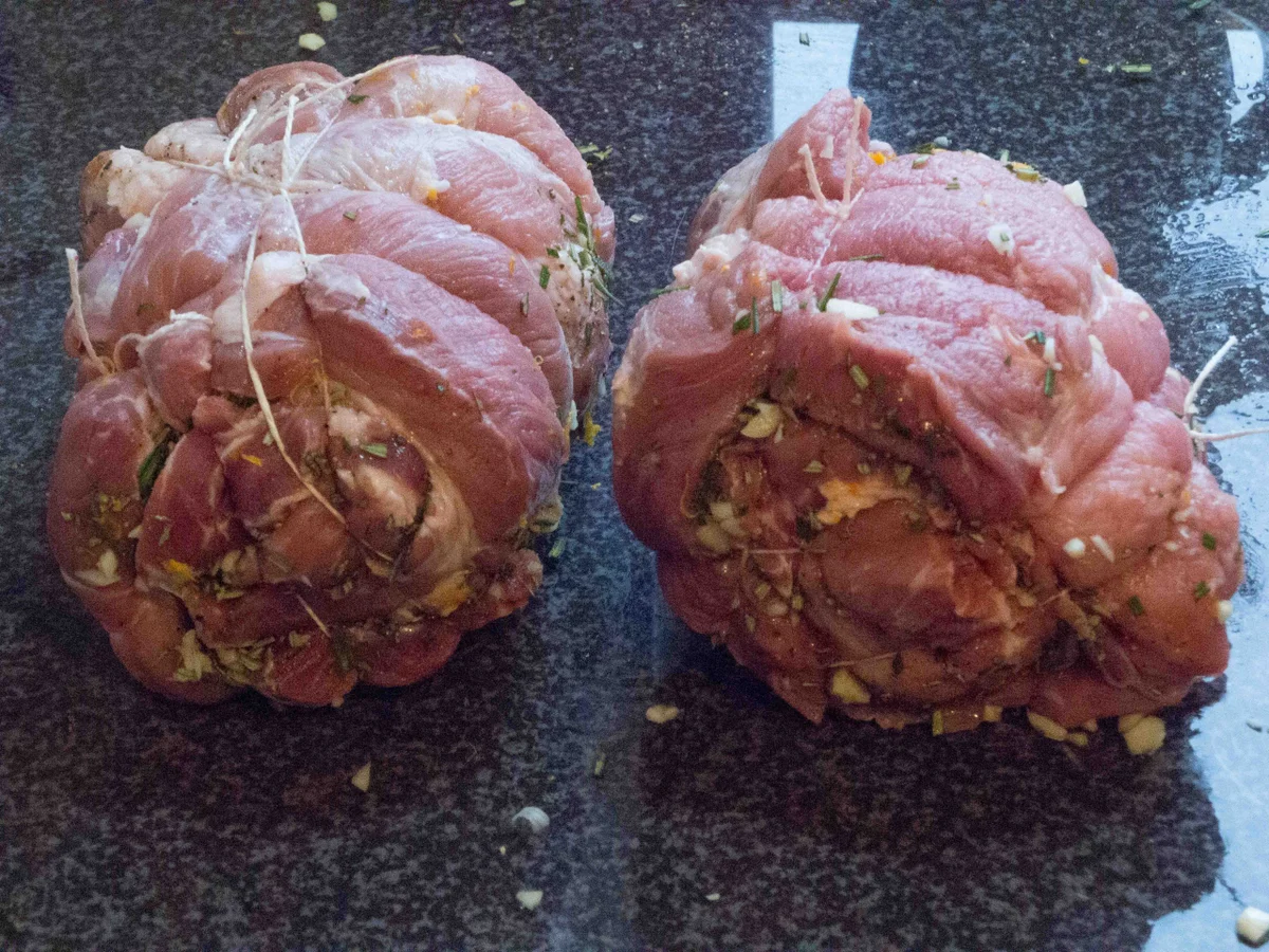 "Porchetta" mit Gemüse und Pappardelle - Rezept - Bild Nr. 9