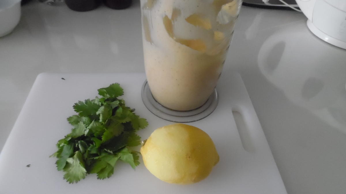 Zitronen-Koriander-Mayonnaise - Rezept - Bild Nr. 2799