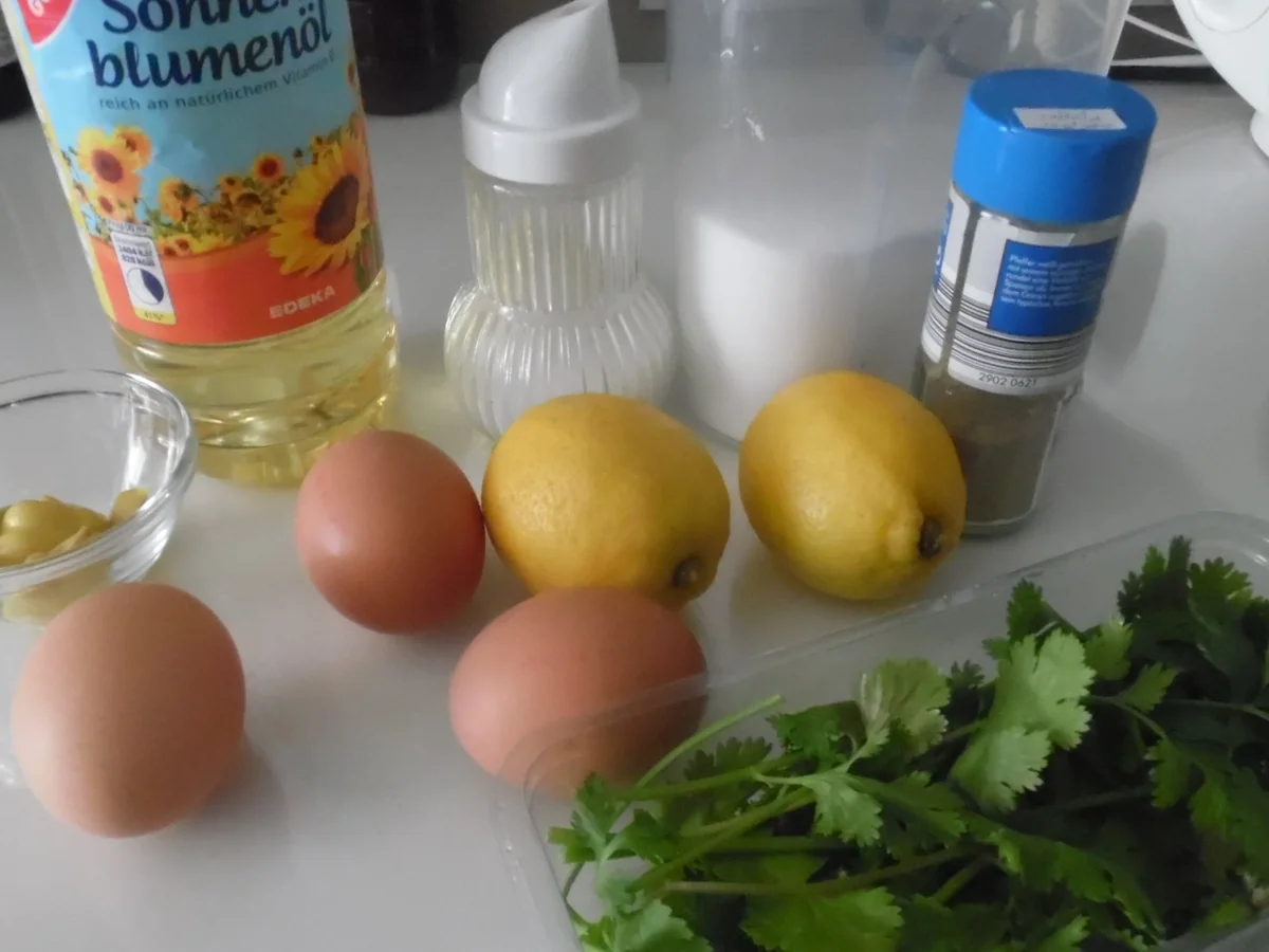 Zitronen-Koriander-Mayonnaise - Rezept - Bild Nr. 2803