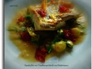 Zanderfilet mit Trauben-Spitzkohl und Buttersauce - Rezept - Bild Nr. 2798