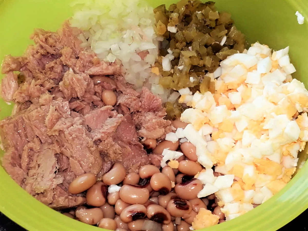 Schwarzaugenbohnen - Salat - Rezept - Bild Nr. 2801