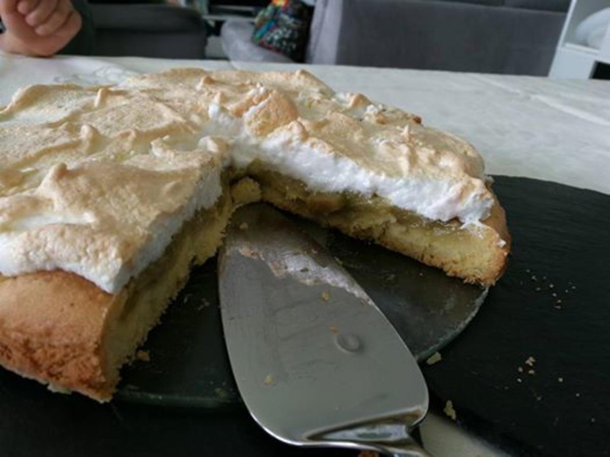 Bilder für Rhabarber-Baisertorte - Rezept