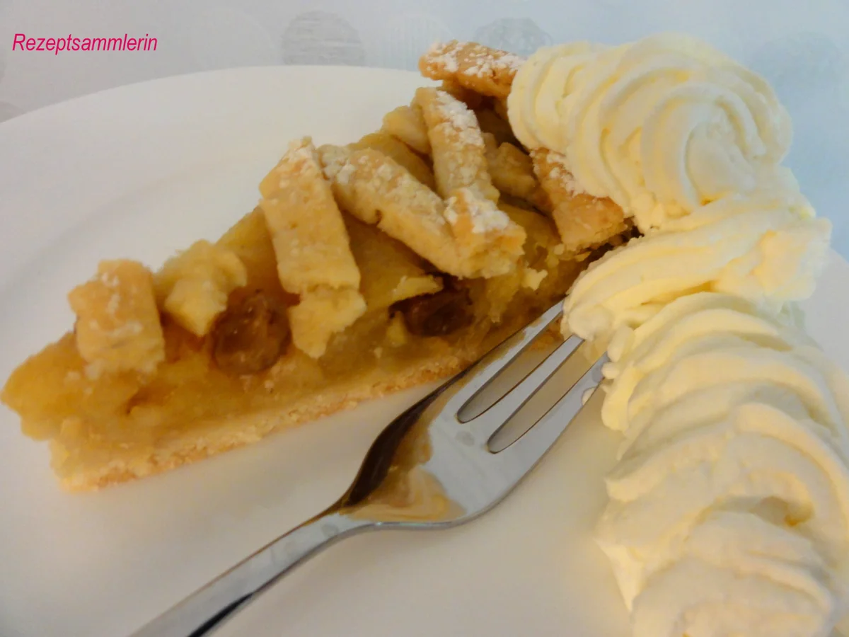 Mürbeteig:   APFELKUCHEN unter Gitter - Rezept - Bild Nr. 2798