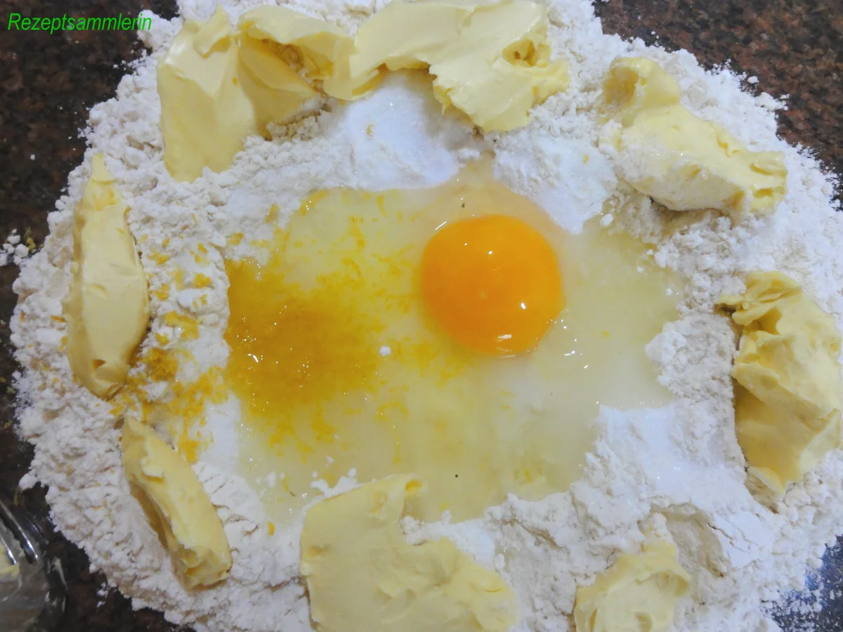 Mürbeteig:   APFELKUCHEN unter Gitter - Rezept - Bild Nr. 2801