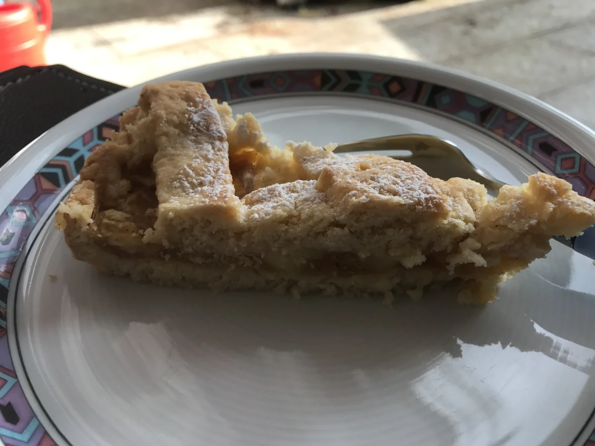 Mürbeteig:   APFELKUCHEN unter Gitter - Rezept - Bild Nr. 2926