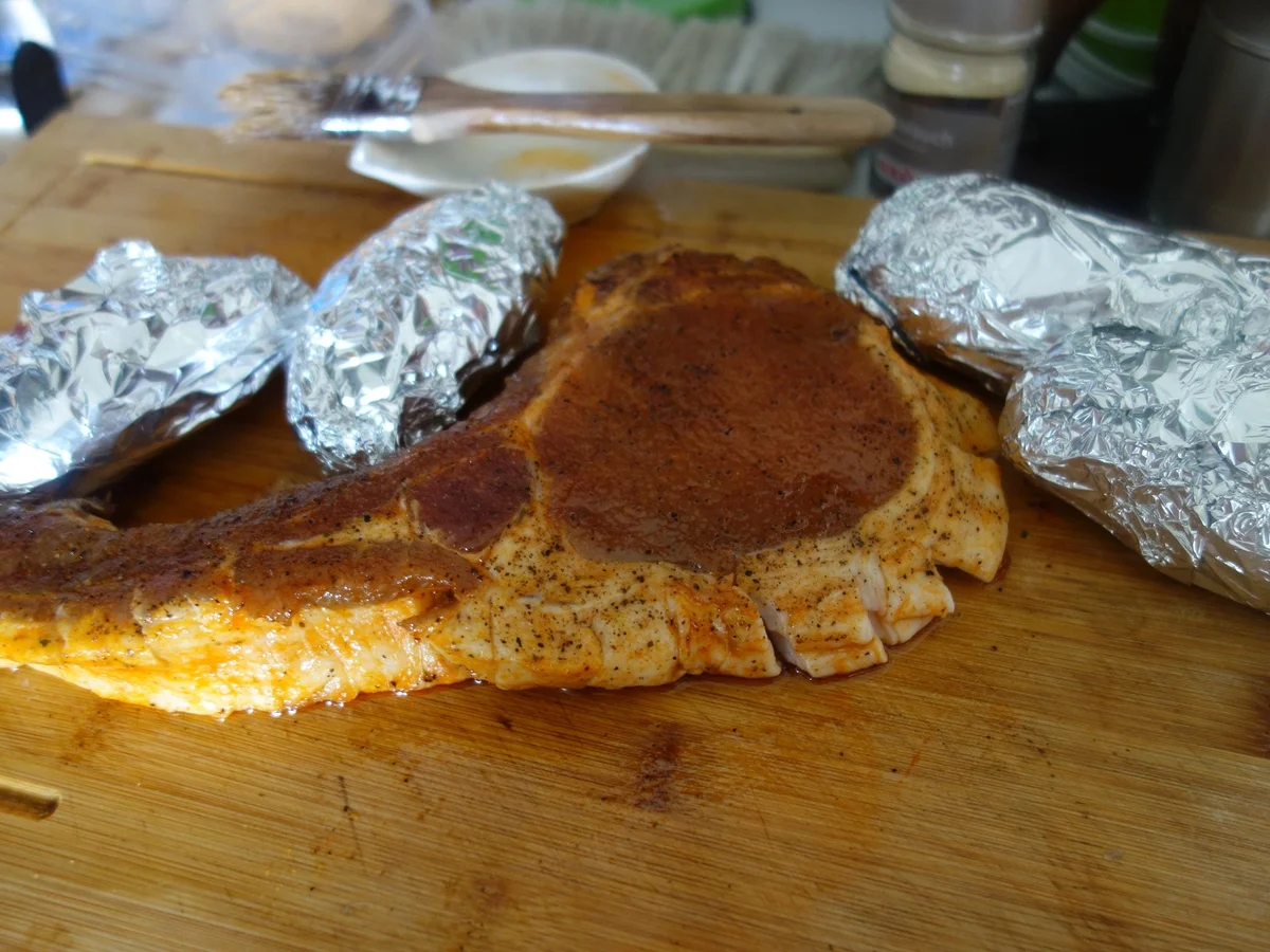 Rezept: Grillen: TOMAHAWK-STEAK Bild Nr. 2812 Grillen: TOMAHAWK-STEAK - Rezept - Bild Nr. 2812