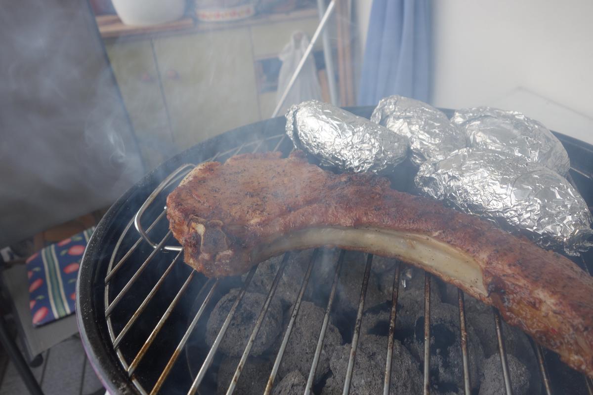 Grillen:  TOMAHAWK-STEAK - Rezept - Bild Nr. 2815