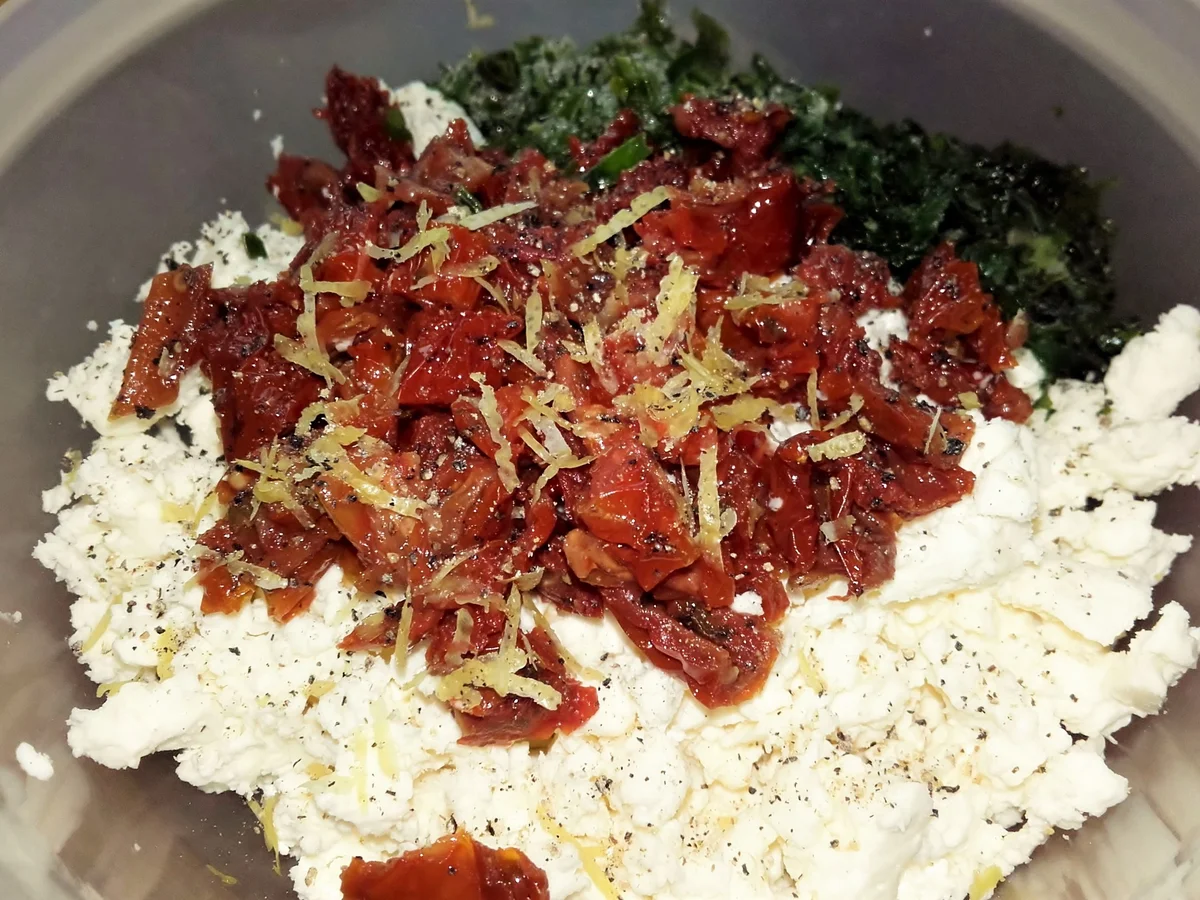 Gefüllte Hähnchenbrustfilet mit Feta-Käse - Rezept - Bild Nr. 2803