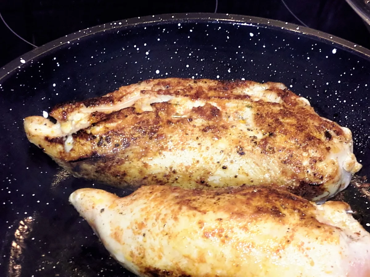 Gefüllte Hähnchenbrustfilet mit Feta-Käse - Rezept - Bild Nr. 2809