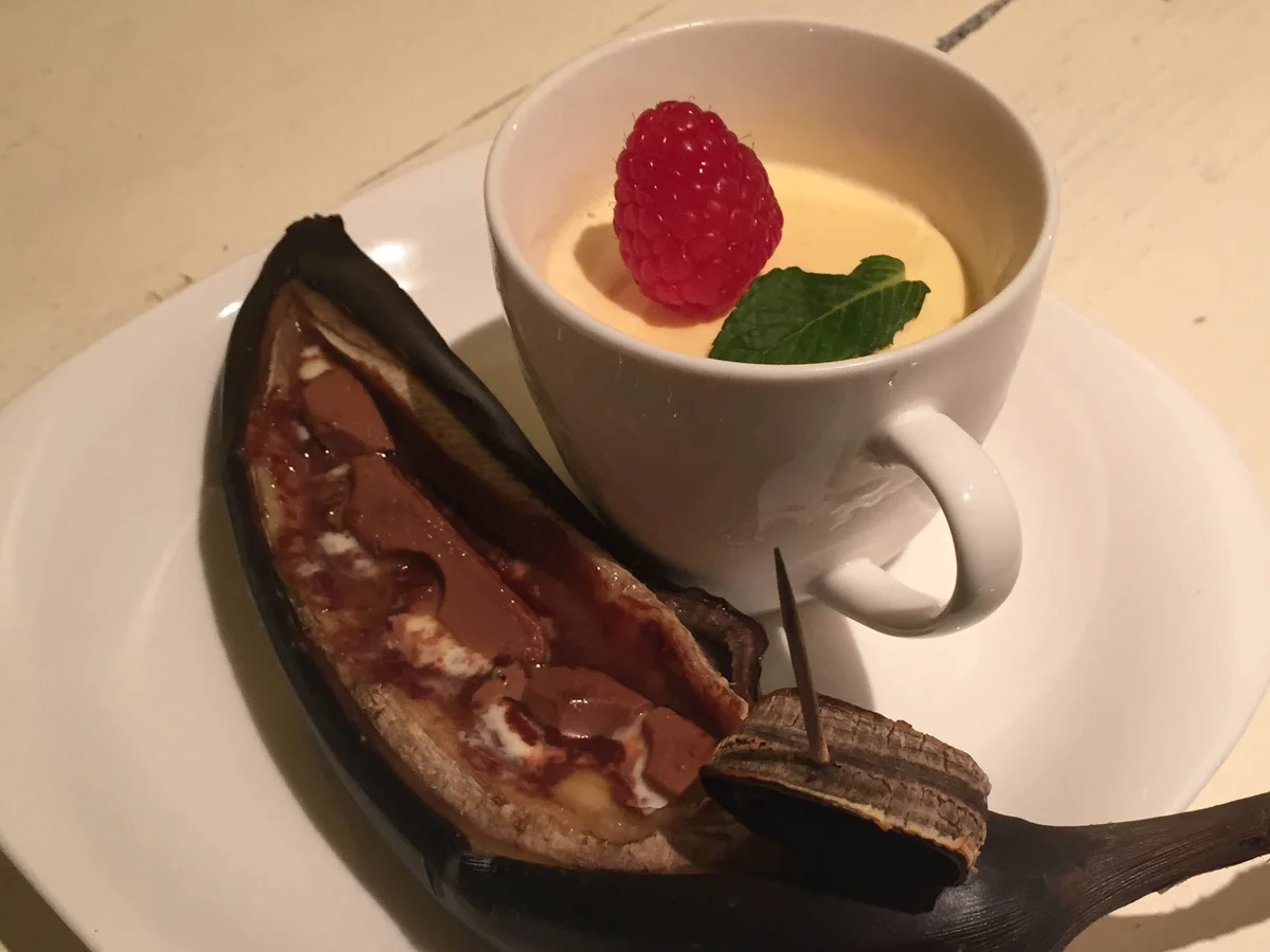 Bananasplit 2.0: Geeistes von da Kua, mid schwarzem Mark - Rezept - Bild Nr. 2855