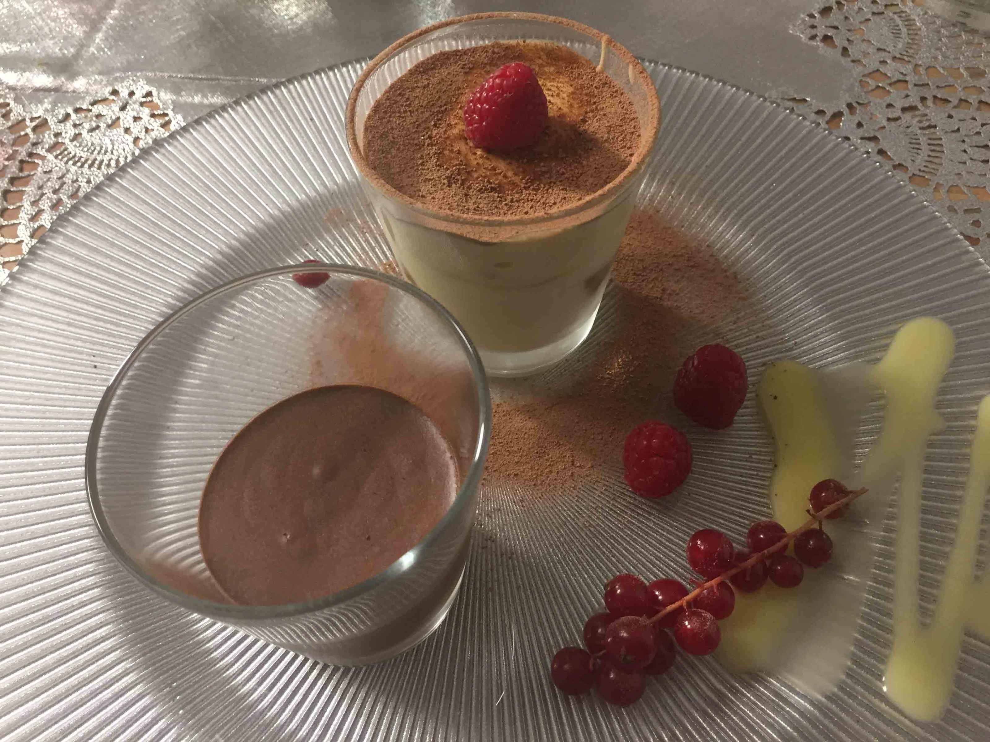 Bilder für Mousse au Chocolat & Tiramisu im Glas - Rezept