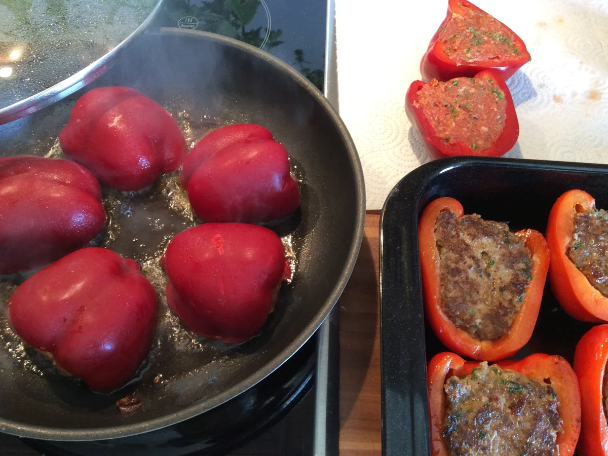 Rezept: Gefüllte Paprika - schon lange nicht mehr gegessen Bild Nr. 2829 Gefüllte Paprika - schon lange nicht mehr gegessen - Rezept - Bild Nr. 2829