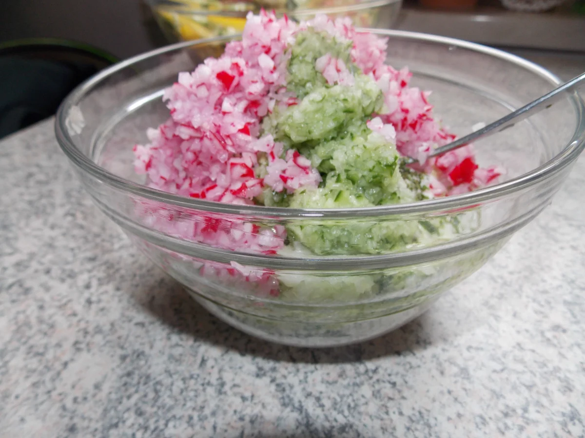 Radieschen-Gurken Dip - Rezept - Bild Nr. 2829