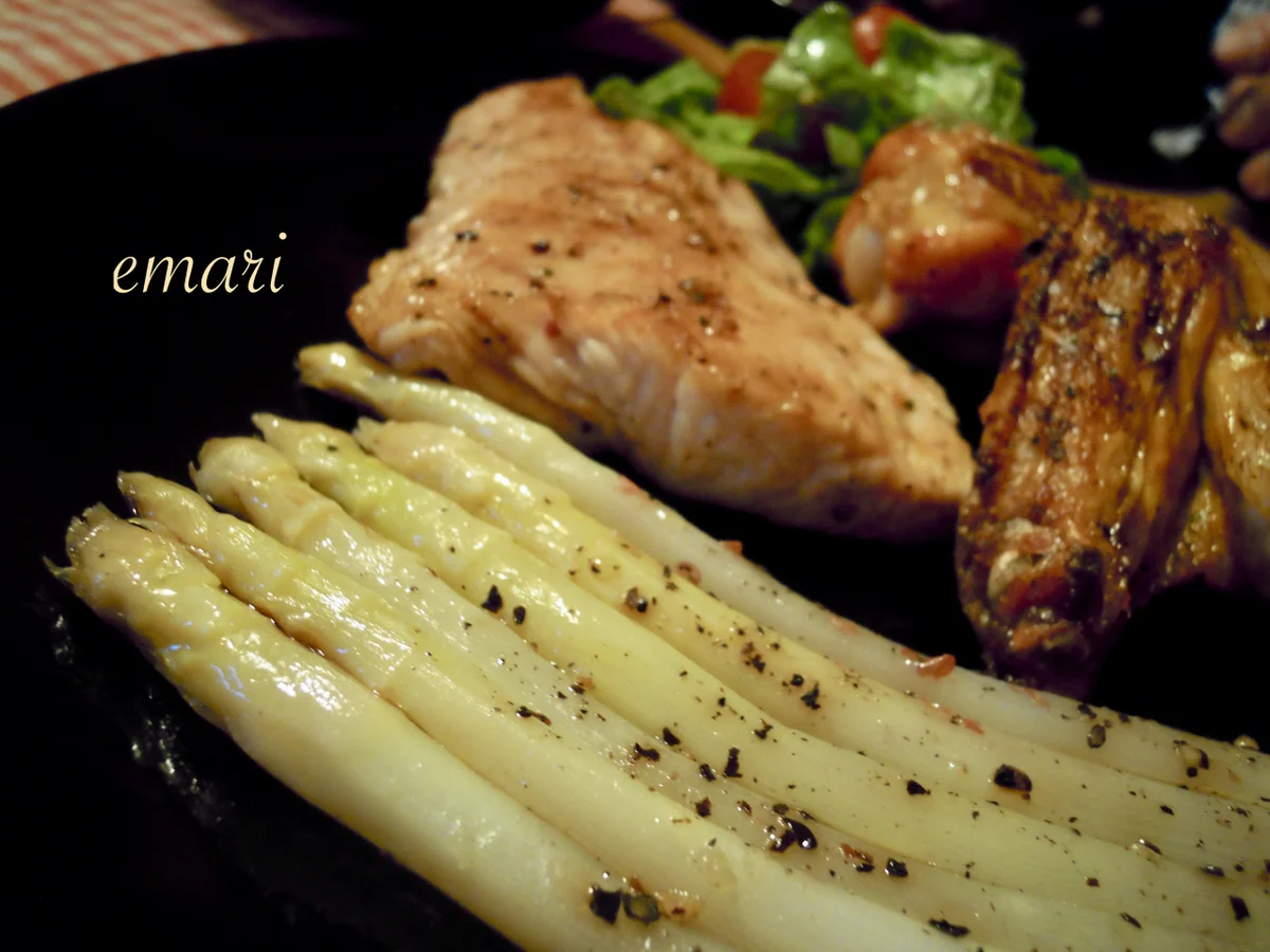 "Ismaninger" Baby Spargel am Griller gegart - Rezept - Bild Nr. 2840