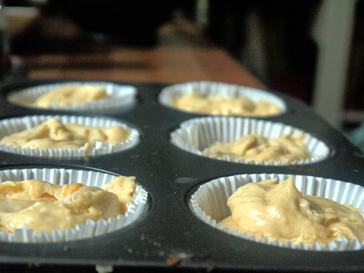 Erdnuss-Frischkäse-Muffins - Rezept - Bild Nr. 7