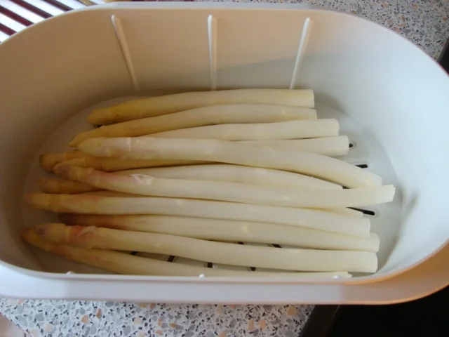 Rezept: Finger Food - Spargel umwickelt mit Parmaschinken im FiloTeig Bild Nr. 2832 Finger Food - Spargel umwickelt mit Parmaschinken im FiloTeig - Rezept - Bild Nr. 2832