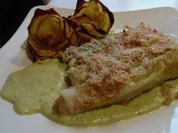"Lauch-Cannelloni" auf Lauch-Creme - Rezept - Bild Nr. 2830