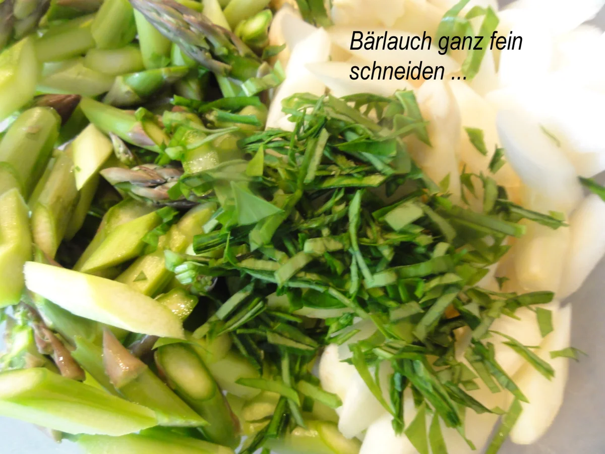 Rezept: Salatbar: SPARGEL ~ SALAT aus rohen Spargelstangen Bild Nr. 2831 Salatbar: SPARGEL ~ SALAT aus rohen Spargelstangen - Rezept - Bild Nr. 2831