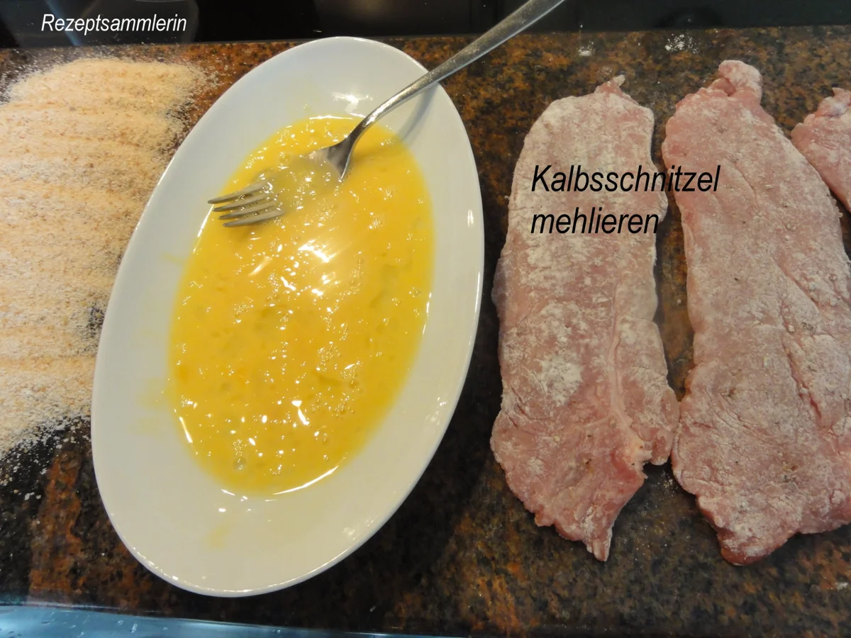 Rezept: Fleisch: KALBSSCHNITZEL Bild Nr. 2832 Fleisch: KALBSSCHNITZEL - Rezept - Bild Nr. 2832