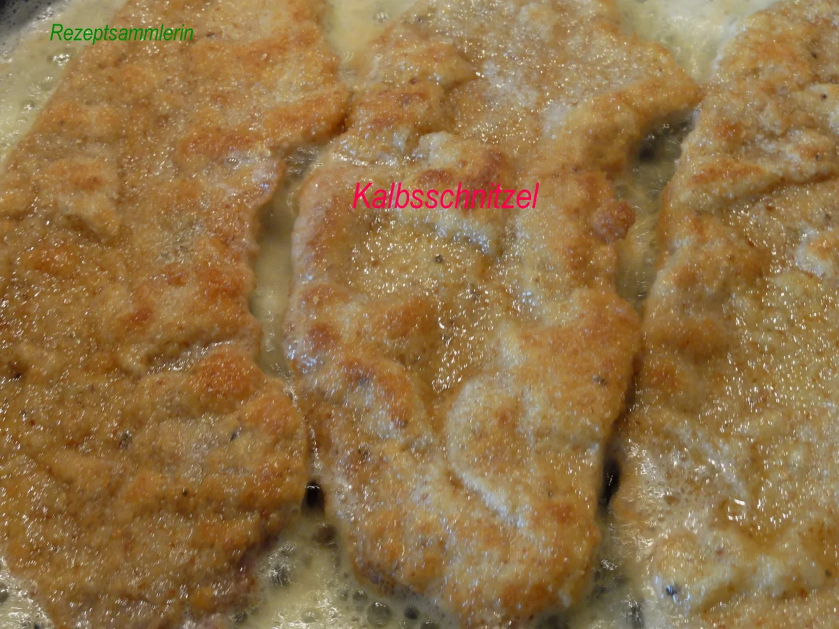 Rezept: Fleisch: KALBSSCHNITZEL Bild Nr. 2833 Fleisch: KALBSSCHNITZEL - Rezept - Bild Nr. 2833
