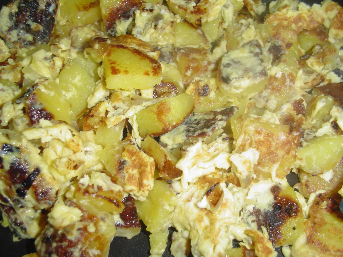 Was vom Schweinebraten übrig blieb - Rezept - Bild Nr. 2836