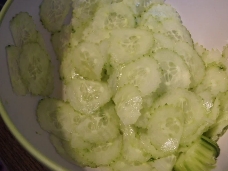 Asiatischer Gurkensalat - Rezept - Bild Nr. 5