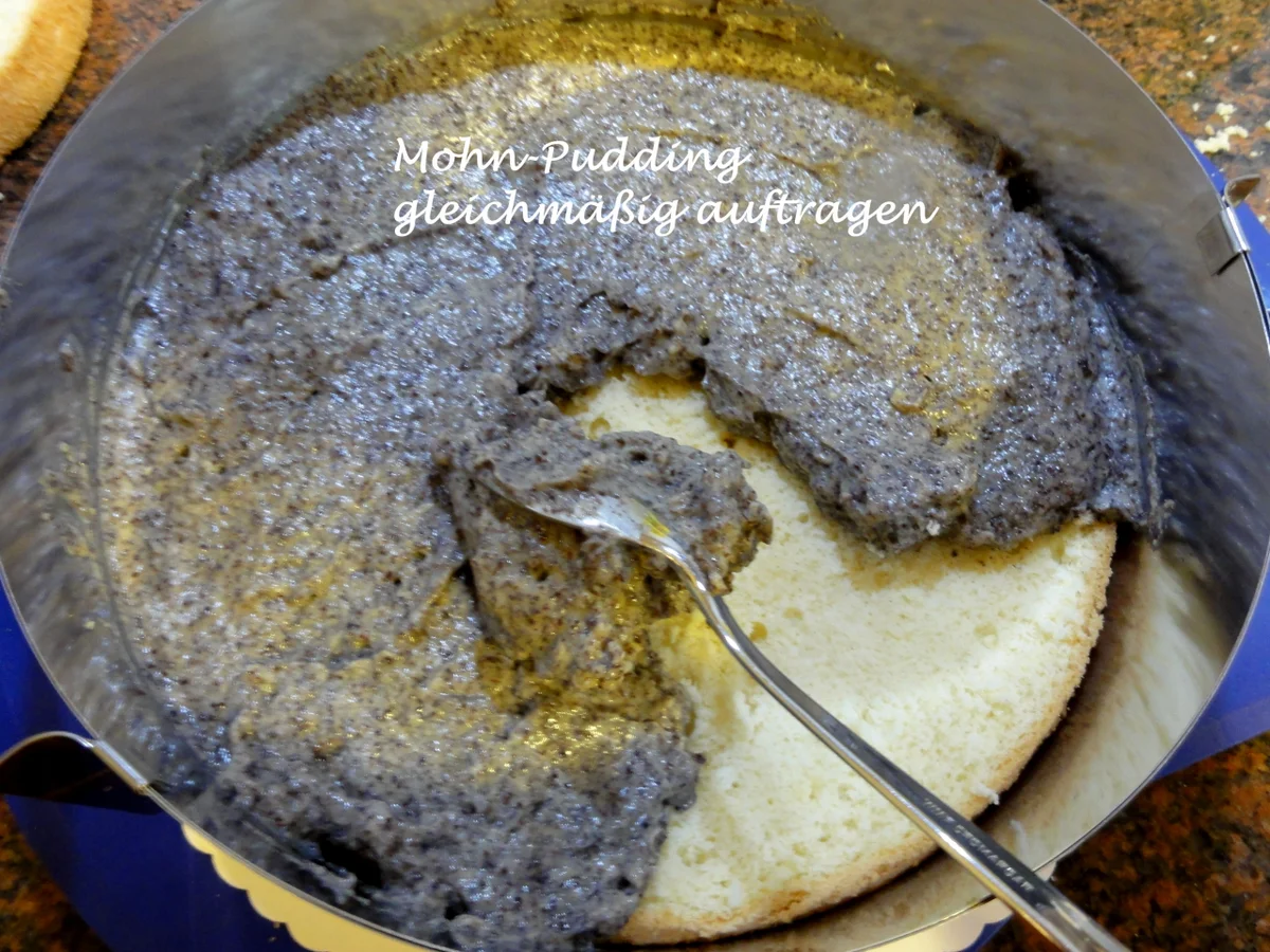 Biskuit:   MOHN ~ APFEL ~ TORTE - Rezept - Bild Nr. 2868