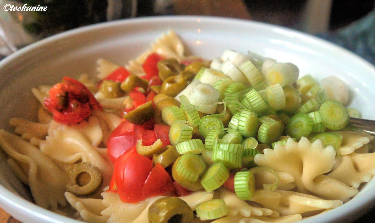 Pasta-Salat mit grünem Spargel - Rezept - Bild Nr. 2891