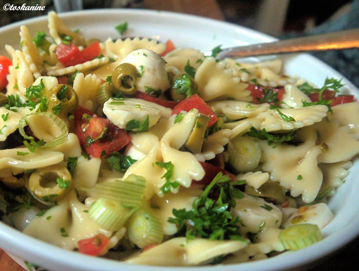 Pasta-Salat mit grünem Spargel - Rezept - Bild Nr. 2894