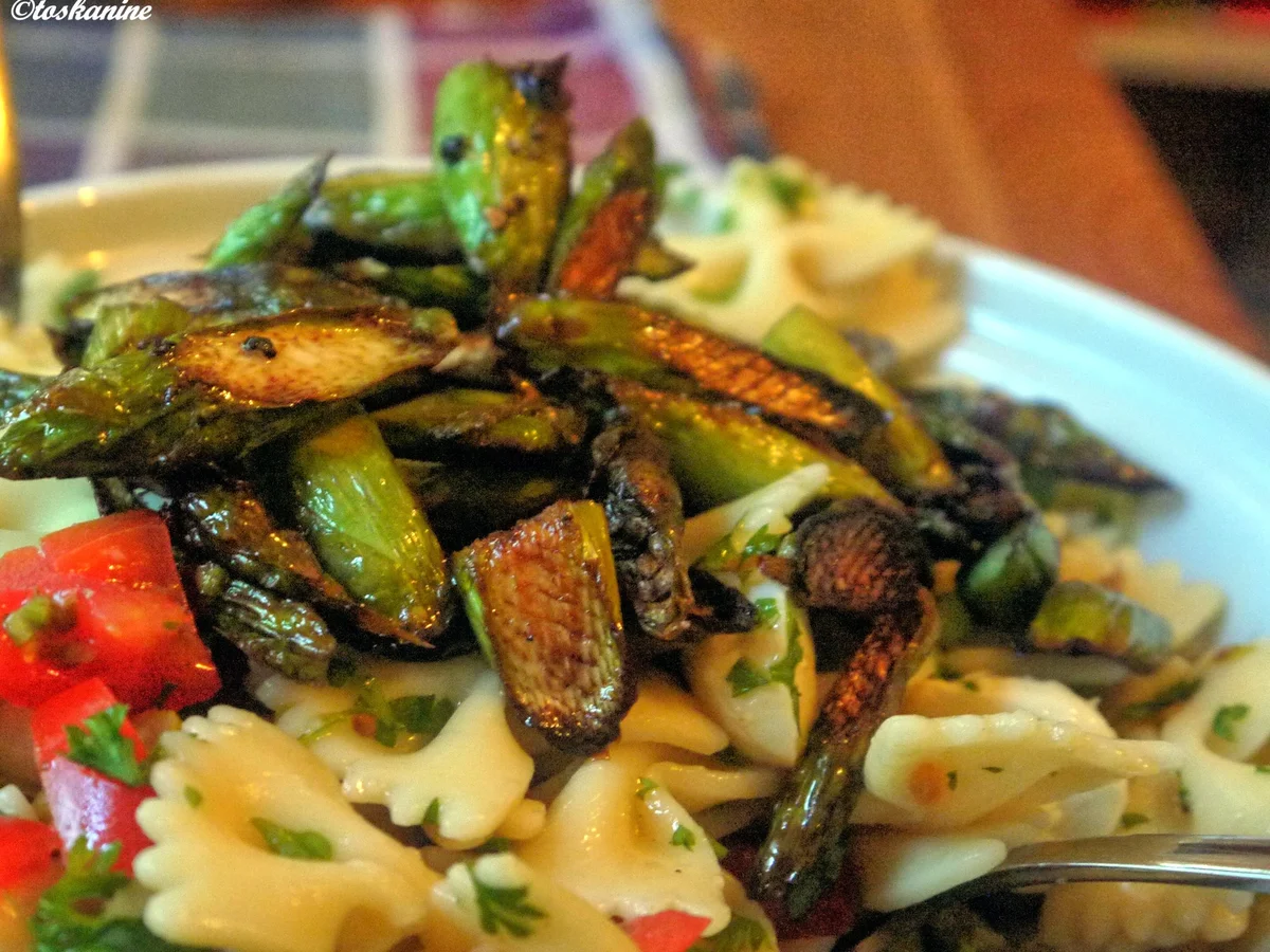 Pasta-Salat mit grünem Spargel - Rezept - Bild Nr. 2898