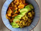 Schnelle vegetarische indische Curry-Bowl - Rezept - Bild Nr. 2878