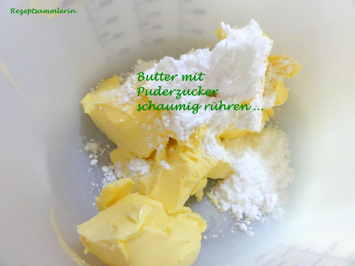 Biskuit:   FÜRST ~ PÜCKLER ~ BUTTERCREME - Rezept - Bild Nr. 2893