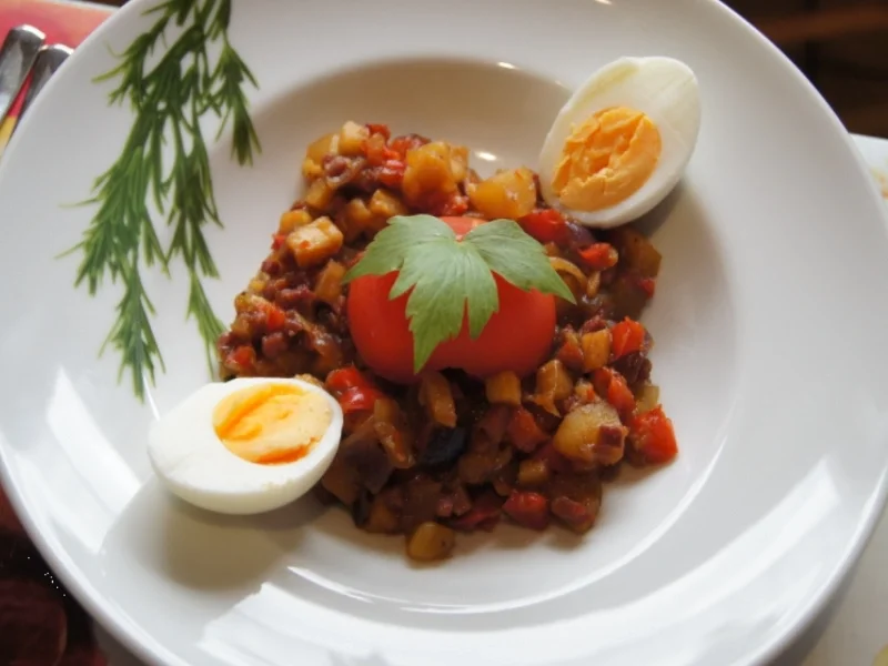 Asiatisches Ratatouille im Wok mit gekochten Ei - Rezept - Bild Nr. 2900