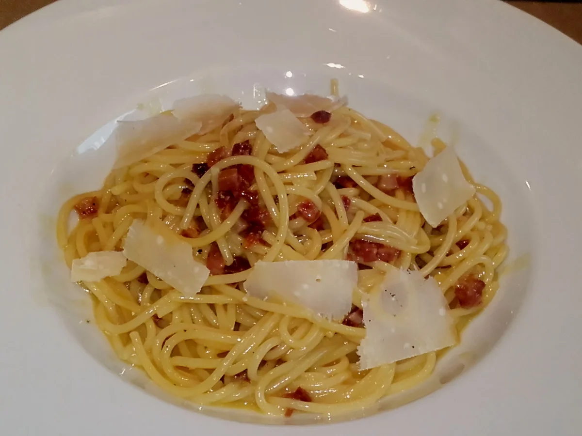 Rezept: Spaghetti Carbonara Bild Nr. 9 Spaghetti Carbonara - Rezept - Bild Nr. 9