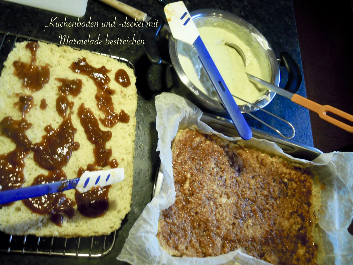 Rezept: Rhabarber Sahne Kuchen Bild Nr. 2916 Rhabarber Sahne Kuchen - Rezept - Bild Nr. 2916