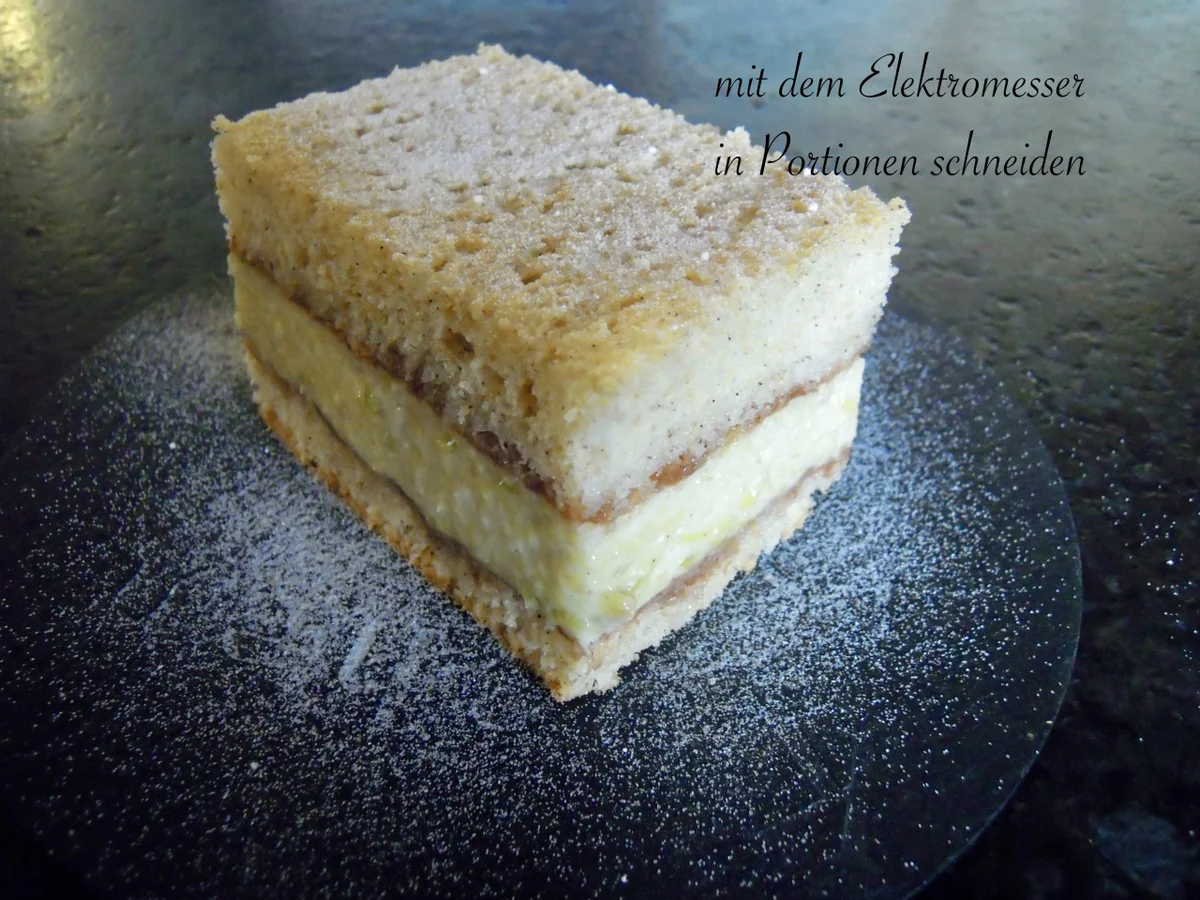 Rezept: Rhabarber Sahne Kuchen Bild Nr. 2919 Rhabarber Sahne Kuchen - Rezept - Bild Nr. 2919