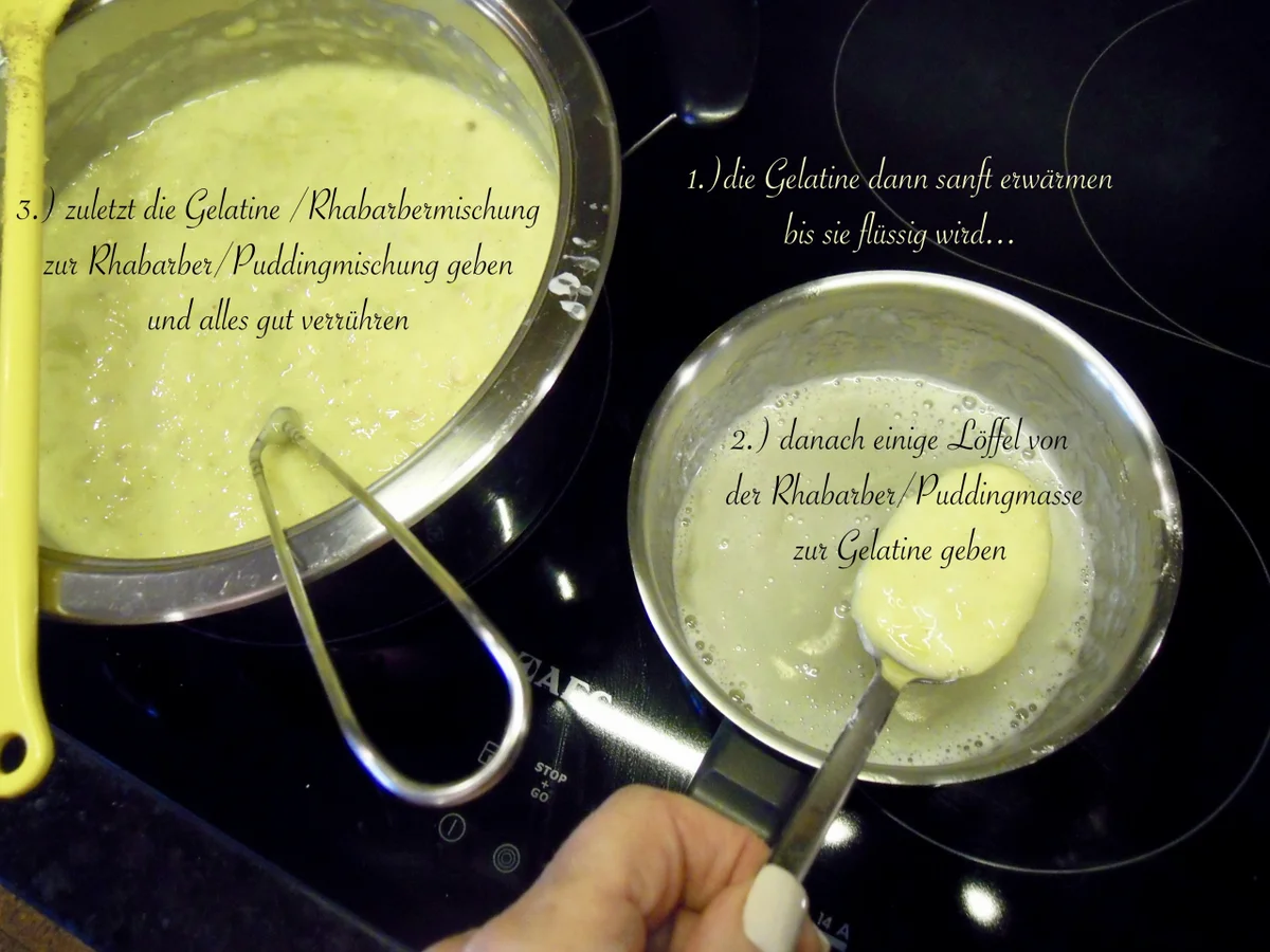 Rezept: Rhabarber Sahne Kuchen Bild Nr. 2896 Rhabarber Sahne Kuchen - Rezept - Bild Nr. 2896