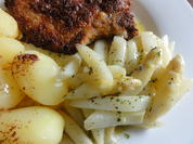 Fleisch:   STIELKOTELETT mit Kräuterbutterspargel - Rezept - Bild Nr. 2