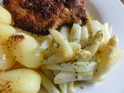 Fleisch:   STIELKOTELETT mit Kräuterbutterspargel - Rezept - Bild Nr. 2