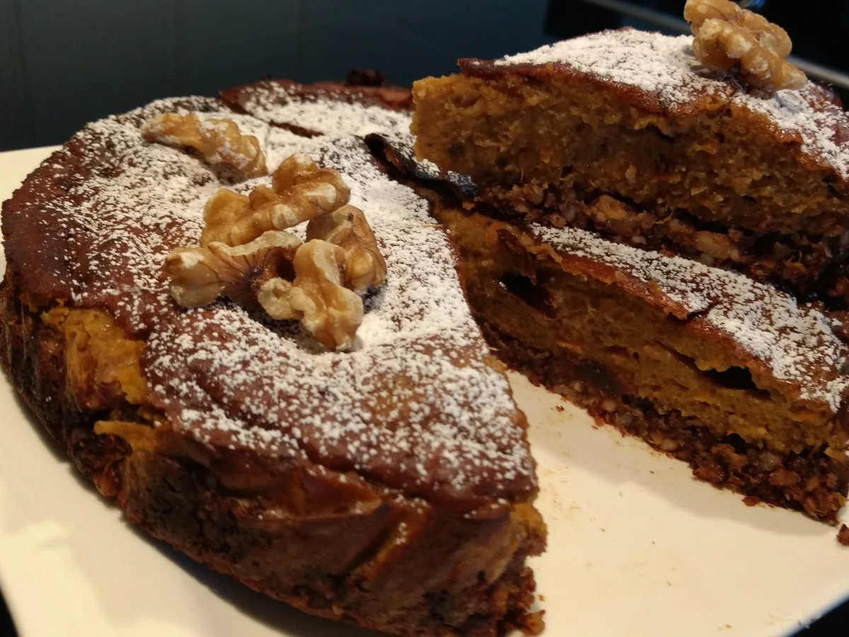 BiNe` S SÜSSKARTOFFEL - NUSSKUCHEN - Rezept - Bild Nr. 2898