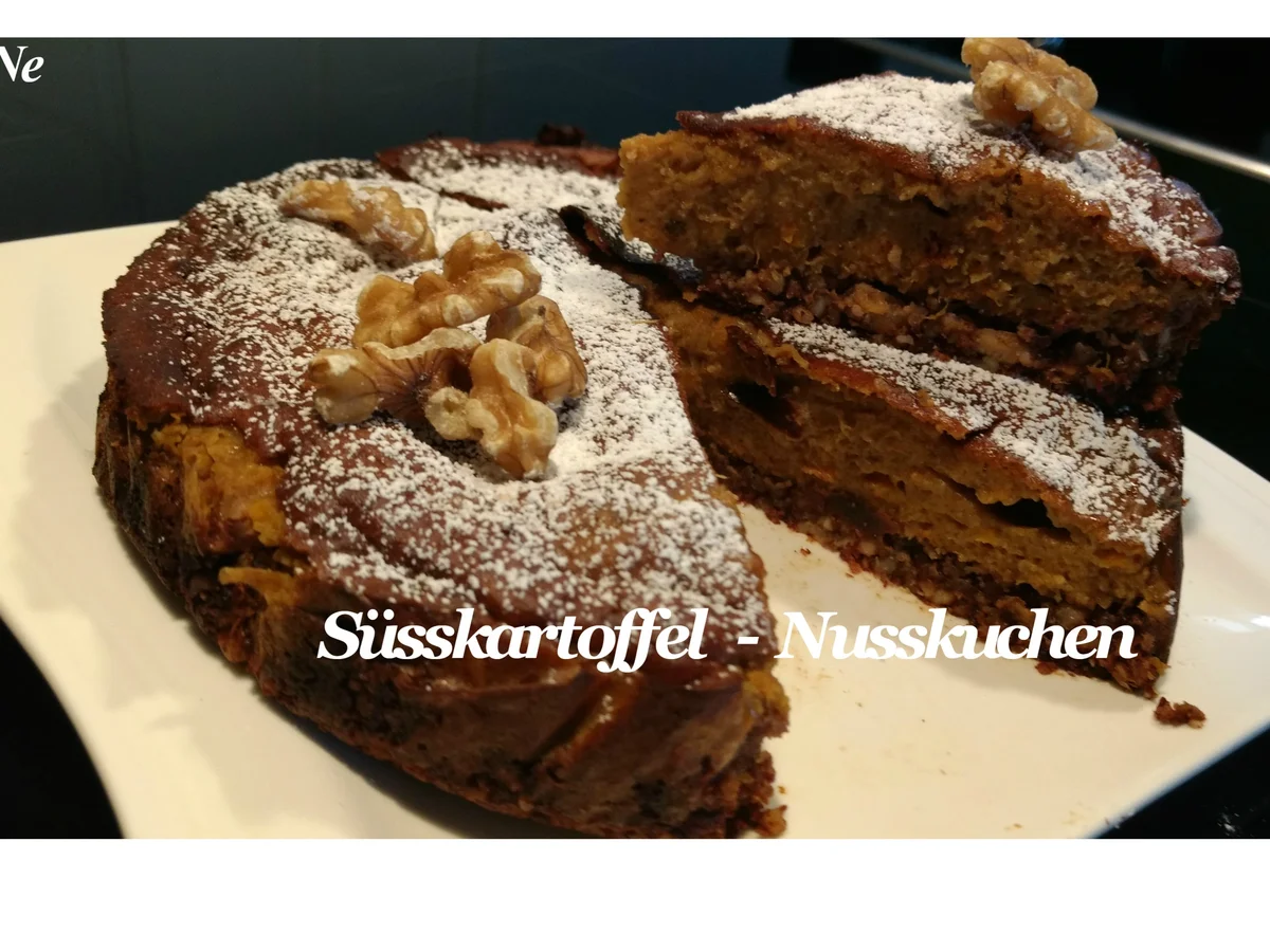 BiNe` S SÜSSKARTOFFEL - NUSSKUCHEN - Rezept - Bild Nr. 2899