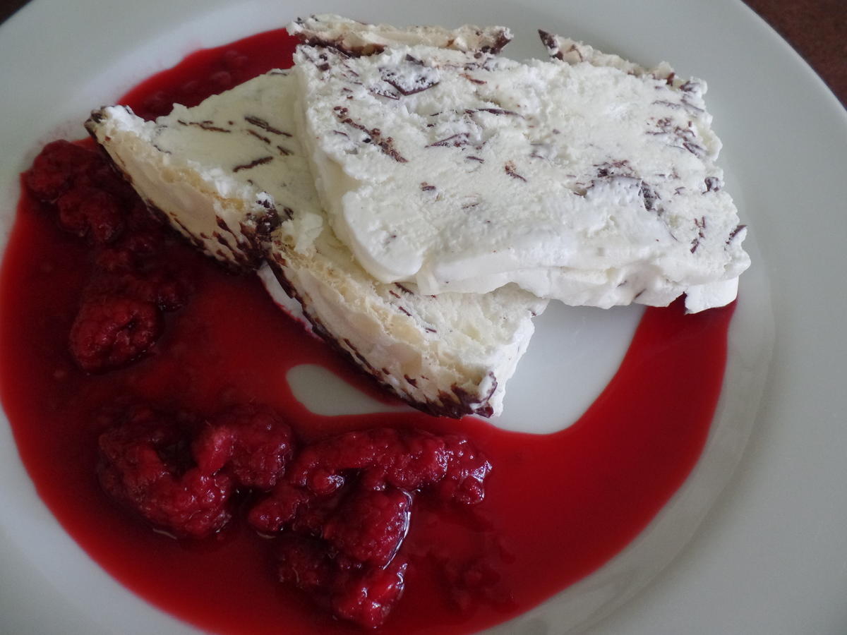 Schoko Kuss Parfait Mit Himbeeren Rezept Kochbar De