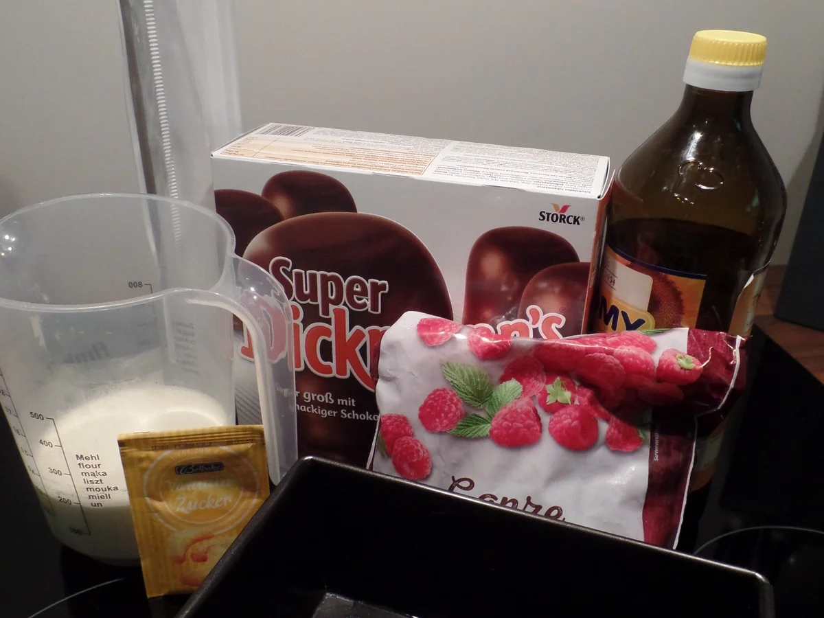 Schoko-Kuss-Parfait mit Himbeeren - Rezept - Bild Nr. 2897