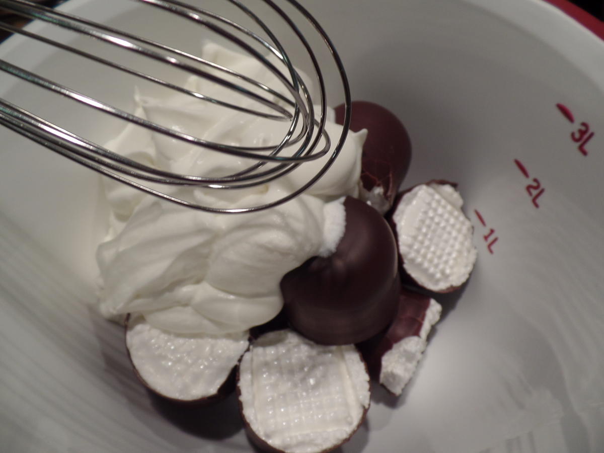 Schoko Kuss Parfait mit Himbeeren - einfach - von Sheeva1960