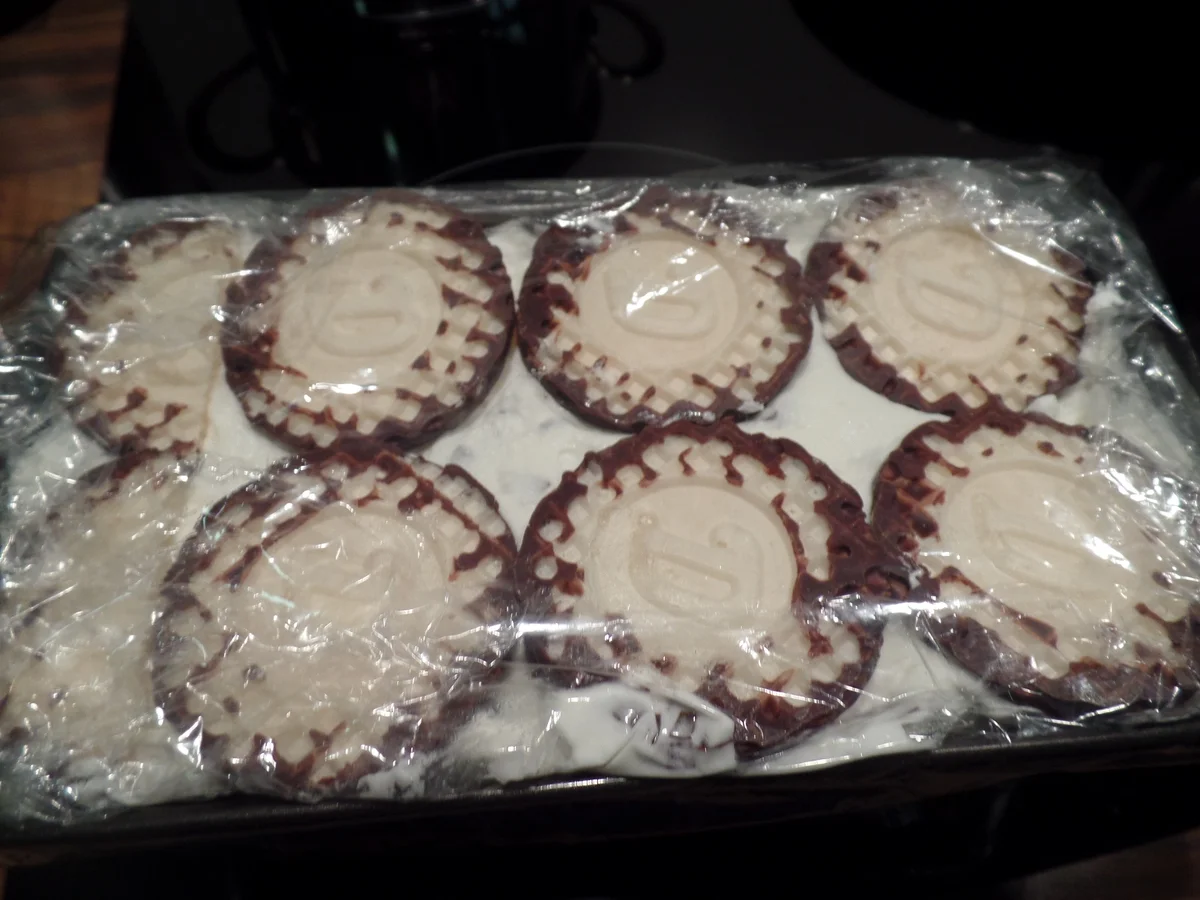 Schoko-Kuss-Parfait mit Himbeeren - Rezept - Bild Nr. 2906