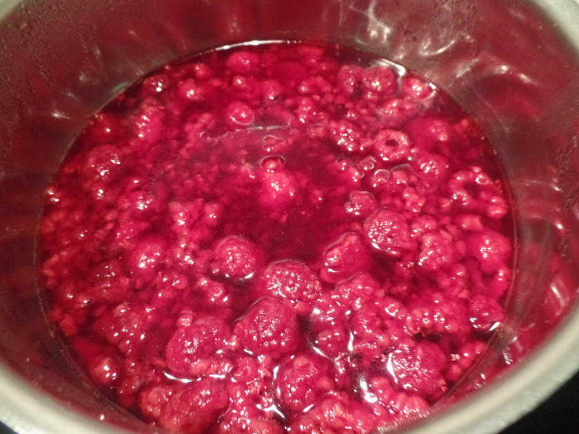 Schoko Kuss Parfait mit Himbeeren - einfach - von Sheeva1960