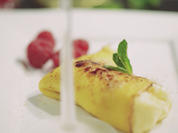 Zitronencreme im Safrancrêpe - Rezept - Bild Nr. 2