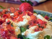 Büffelmozzarella mit Erdbeer.-Tomaten-Salsa - Rezept - Bild Nr. 2900